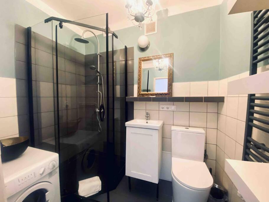 Apartment With National Stadion View, Free Parking Varşova Dış mekan fotoğraf